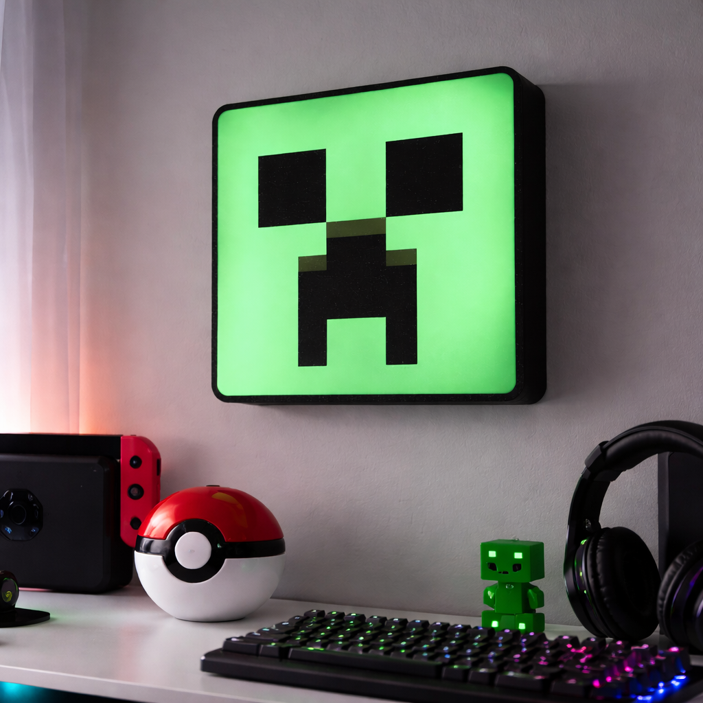 Minecraft wall/stand up lightbox